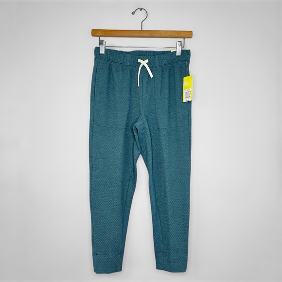 New All In Motion Textured Jogger Dark Teal Blur Kids Pants Large (10/12) - Picture 1 of 13